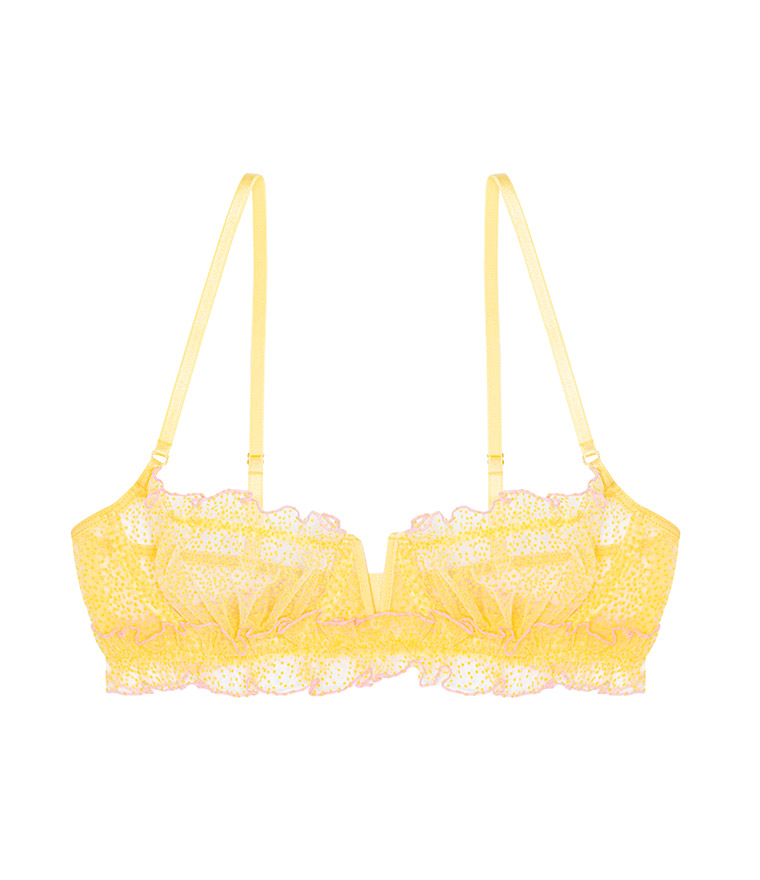 Lace bra For Love & Lemons Yellow in Lace - 33579348